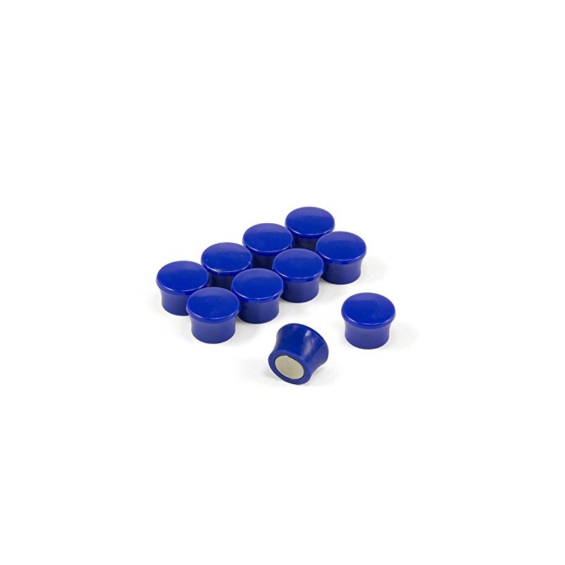 Small High Power Blue Memo Board Magnets for Fridge, Whiteboard,