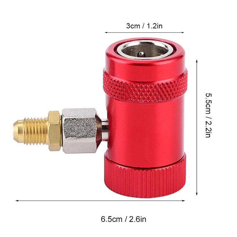 Professional Quick Couplers Air Conditioner Service Port Adapter Fit for