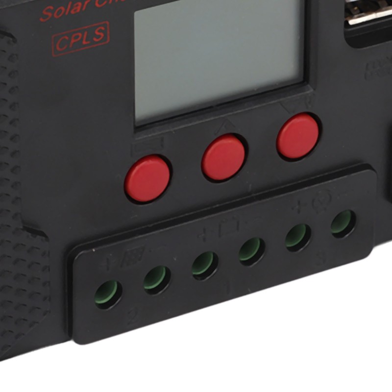 LCD PWM Solar Charge Controller 12V 24V Automatic Recognition Solar