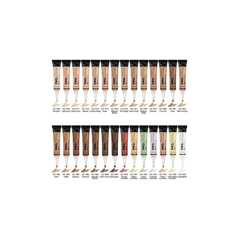 Corrector Maquillaje Liquido La Girl Hd Pro Concealer 8 G