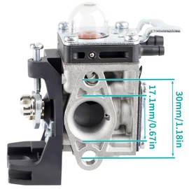 SIMPERAC SRM 2620 Carburetor for Echo SRM 2620 SRM-2620T PPT-2620 SRM-2620 Trimmer A021004601 A021004600 26X Carburetor for Shindaiwa T262X C262 LE262 EB262 Blower Trimmer with Air Filter Kit