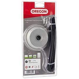 Oregon 110980 Universal Aluminium Fixed Trimmer Head with Nylium Line