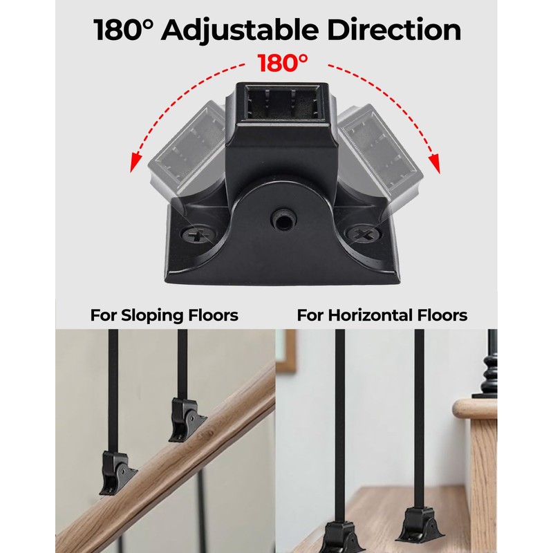 AAqq Decor 10 Pack Balusters for Staircase Interior Hollow Narrow