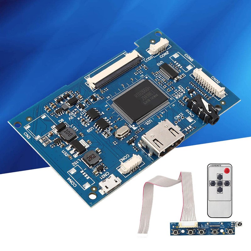 Driver Board, Single Driver Board with Audio Universal 50pin 7-inch