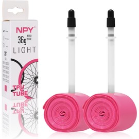 2-Pack TPU 700C Bike Inner Tube (18-32C) – Ultralight 36g Presta Valve Tube 45mm/65mm/85mm – Lightweight, Puncture-Resistant Bicycle Tube for Road, All-Road & Gravel Bikes