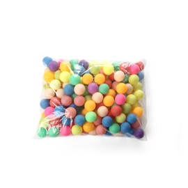 25 x Ping Pong Table Tennis Balls 40mm Mixed Colours With No Logos Ideal For Cat Dog Pet Toy School Crafts