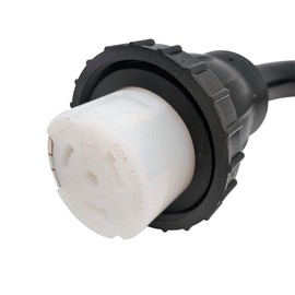 Parkworld 68741 Generator 50A Adapter Cord SS2-50R to 14-50R for Both RV & EV Outlet, 6 Gauge Wire, 6 AWG,1.5FT