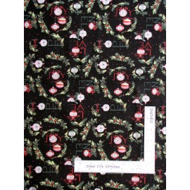 Wilmington Prints Fabric Christmas Fabric Joy Of Giving Ornament Holly Joy Cotton Wilmington By The Yard