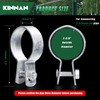 KINNAN 24 Pack 2-3/8'' Galvanized Steel Chain Link Tension Bands