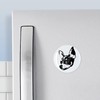 CafePress Toy Fox Terrier Magnet 2.25" Round Magnet, Refrigerator Magnet