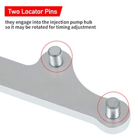 6.5L Diesel Engine Fuel Injection Pump Adjustment Wrench is Similar to J-29872-A, J-29872