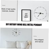 Veemoon 4pcs Wall Clock Extra Long Hands Extra Long Clock