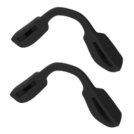 Alphax Black Replacement Nose pads Nosepieces Fit for Oakley Metalink OX8153 Sunglasses - 2 Pcs