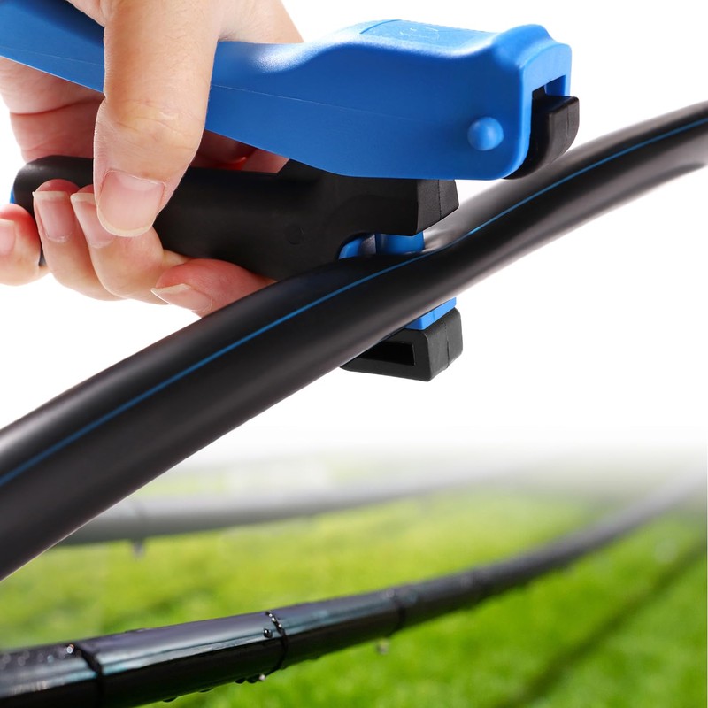 VooGenzek 4mm Drip Irrigation Punch, Hole Punch for 16/20mm PE