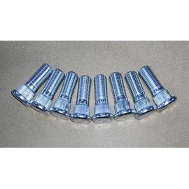 QINGE RACING Wheel Studs Brake Drum Bolt 92150-1366 Replacement for Kawasaki Mule 2010 2020 2030 2500 2510 2520 3000 3010 3020 4000 4010 UTV Front Rear