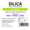 Lindens Silica 250mg Capsules - 100 Pack - Fortified with