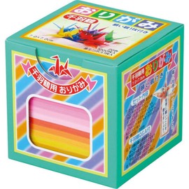 トーヨー 折り紙 千羽鶴用 7cm角 20色 1000枚入 002003