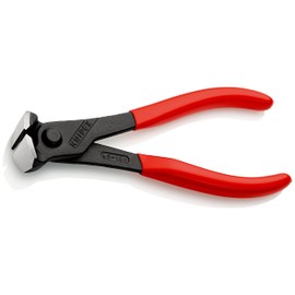 Knipex End Cutting Nipper black atramentized, plastic coated 160 mm 68 01 160 EAN