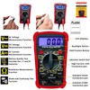 Plusivo Digital Multimeter Measuring Voltage Resistance Current Meter AC DC