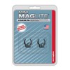 MAGLITE AM2A496 Mounting Brackets for AA Mini (Black)