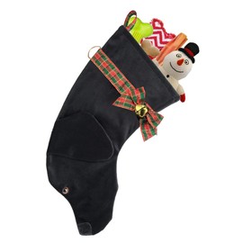 Pronk! Hearth Hounds - Black Lab - Realistic Dog Stocking for Holidays, Christmas and Animal Lovers, Great Gift Bag for New Dog Owner Or Doggie Birthday