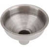 2Pcs Silver Small and Stainless Steel Funnel Suitable for Kinds
