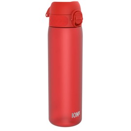 ion8 Leak-Proof Slim Water Bottle, BPA-Free, Red, 500 ml