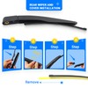 RAINTOK Windshield Wiper Blades Replacement for 2017-2022 Mini Cooper Countryman