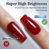 Double Rhythm 2 Pcs 15ML No Wipe Gel Top Coat