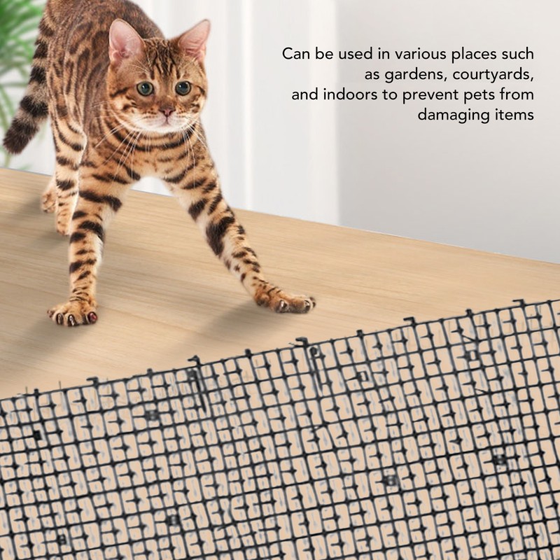 Cat Scat Mat Plastic Pet Deterrent Mat Durable Cats Dogs