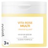 Point & Vita Rose Multi Cleansing Pads, 3, 60 sheets / 포인트앤 비타 로즈 멀티 클렌징 패드, 3개, 60매입
