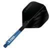 RUTHLESS Sting | Polycarbonate Dart Shafts Solid Blue with Black