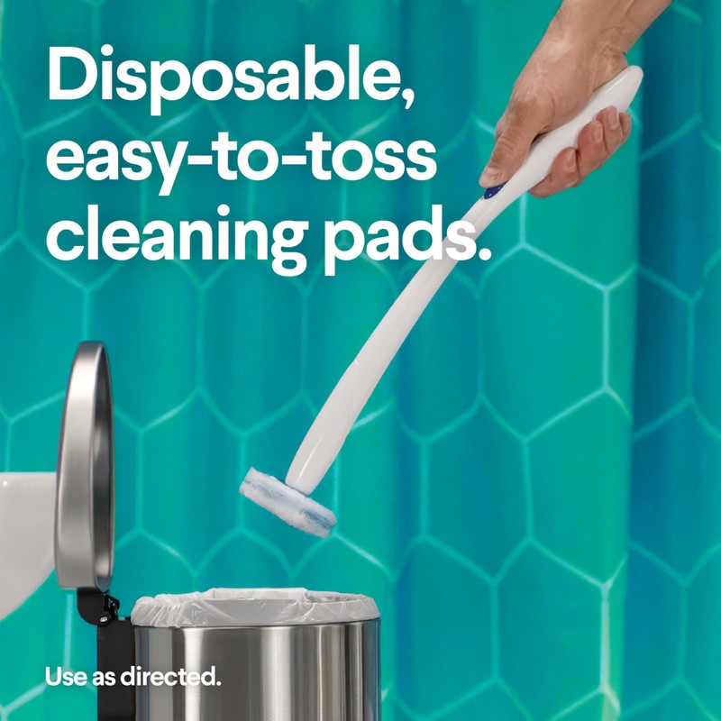 Clorox ToiletWand, Disinfecting Wand Refill Heads - Rainforest Rush, Dorm