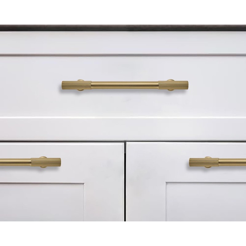 khtumeware Appliance Pull 12 Inch Hole Center 1 Pack Champagne