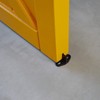 heyous 4PCS Black POM Sliding Door Stopper with Screws Barn