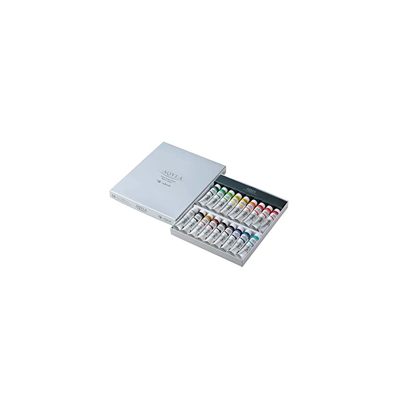 Kusakab NAQ6-18 Acrylic Paint Akira Set of 18 Colors 0.7
