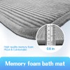 Jenen Jnzen Memory Foam Bath Mat - Ultra Absorbent Quick-Dry