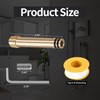Asm-1.313-1.813 Roughin 1247984 Supply Adapter Brass,Extender To Mount The Shower