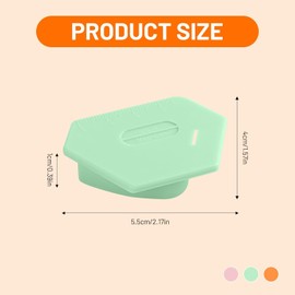 LSTORENICE 2Pcs Magnetic Seam Guide Universal Sewing Accessory & Supplies for Magnet Making Machines Hemmer Guide with Scale for Sewing Machine, Multifunctional Polygonal with Ripper & Scale