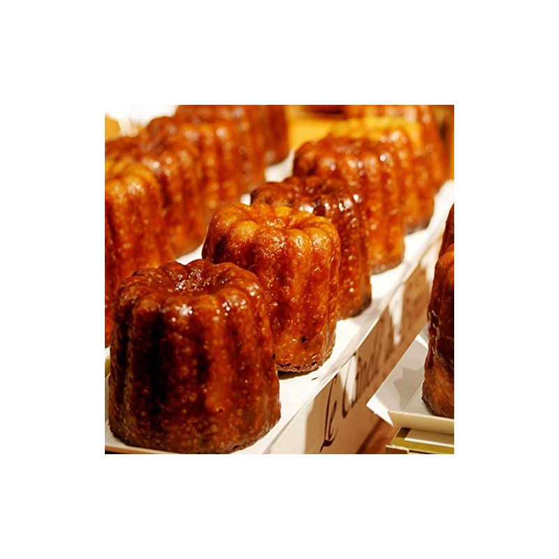 Ibili Canele Mould Set Moka 6 cm 4 Pieces, rolled