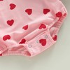 Engofs Newborn Baby Girl Boy Valentines Day Outfit Hearts Sweatshirt
