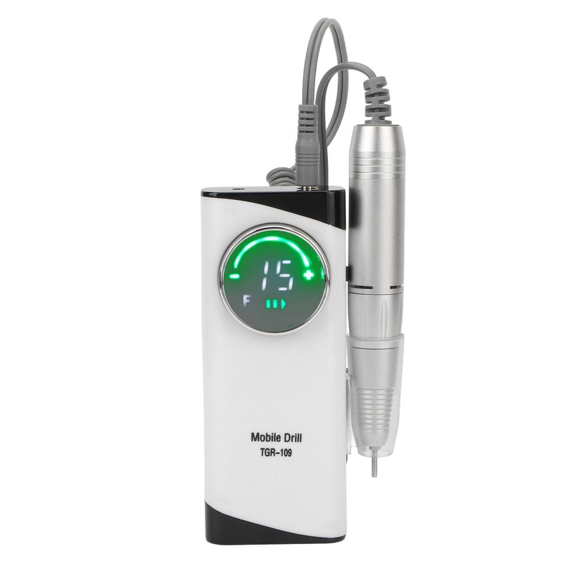 Nail Drill Machine 30000RPM High Speed USB Rechargeable Electric Nail