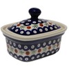 Polish Pottery Butter Tub From Zaklady Ceramiczne Boleslawiec 1188-41 Classic