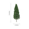 NUOLUX 22pcs Green Mini Tree Set Scenery Architectural Landscape Model