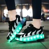 Ufatansy Roller Shoes LED Light Up Shoes with Wheels Roller