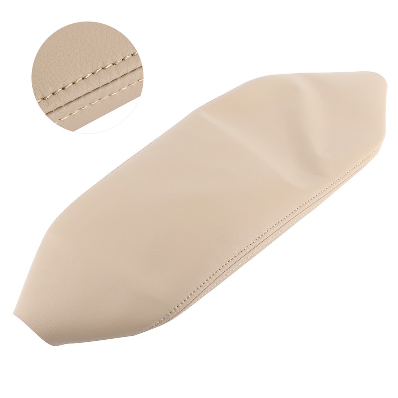 Auto Center Console Lid Cover PU Leather Soft Armrest Protector