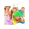 Peluca Afro Arcoíris Rizos Divertida Cosplay Fiesta 6 Color