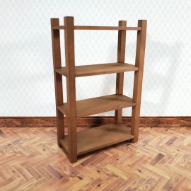 Reutter Dollhouse Cellar Rack Shelves Wood 1:12 Scale Miniature Furniture by Reutter