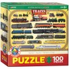 Trains 100 Piece Jigsaw Puzzle