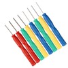 HALJIA 8Pcs Non-Sticking Stainless Steel Hollow Needle Desoldering Disassembling Tool